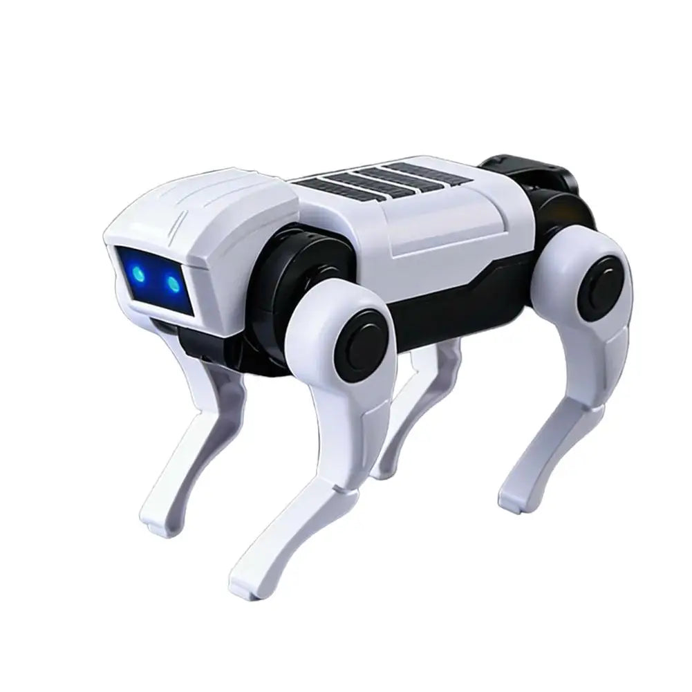 Small Electric Robot Dog Toy Mini size Electronic Pets DIY Installation Imitates Animals Children's Educational Toys
