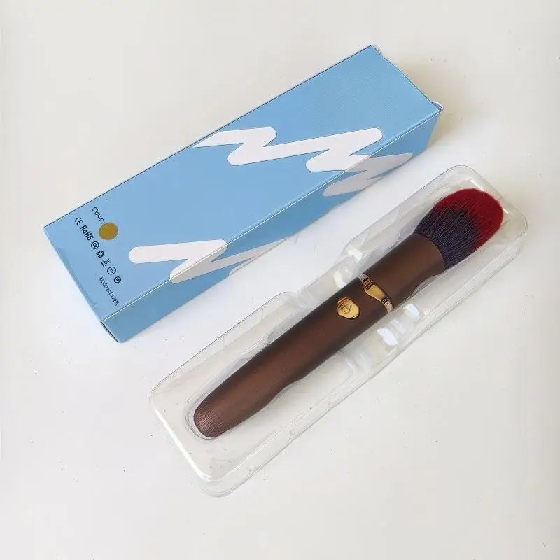 10 Gear Vibration Makeup Brush,Electric Makeup Brush USB Rechargeable Cosmetic Brush For Liquid Powder Blusher Concealer