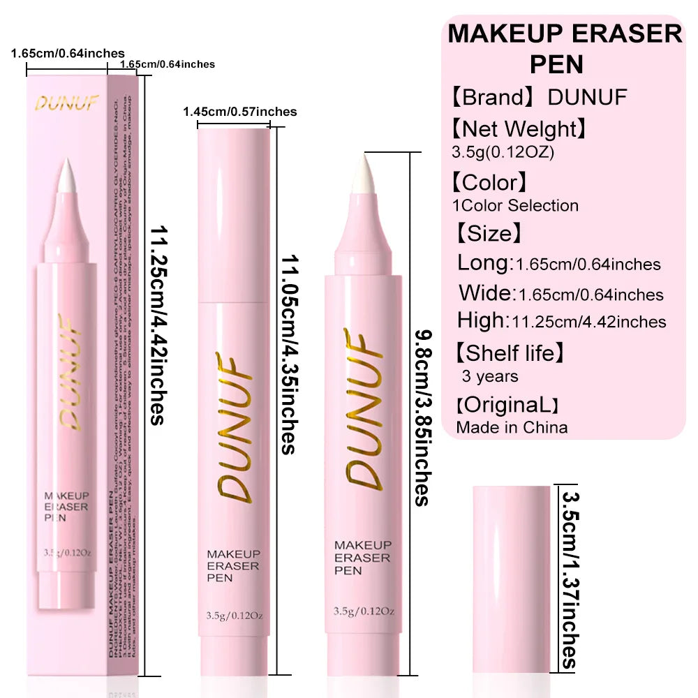 Makeup Eraser Pen For Lips Eyes Face Pore Cleansing Tool Gentle Remover Pencil Non Pull Formula Skincare Must Have