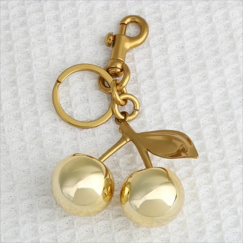 2 Styles Of Cherry Pendants Suitable For Coach Bags Women's Handbags, Shoulder Bags, And Keychain Accessories Bag Accessories
