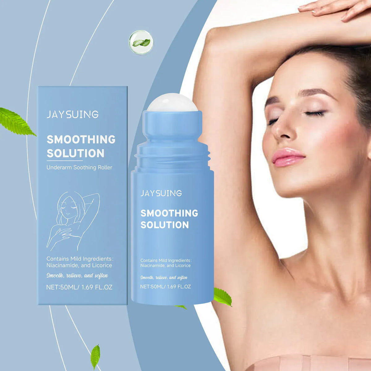 After Hair Removal Cream Moisturizing Relieve Armpit Skin Pain Discomfort Reduce Redness Improve Dullness Repair Underarm Cream