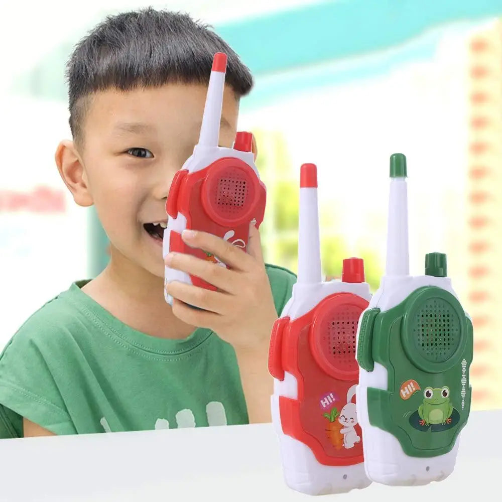 Radio Interphone Kids Walkie Talkie Toys Early Educational Two-way Parent-child Intercom Machine Portable No Radiation