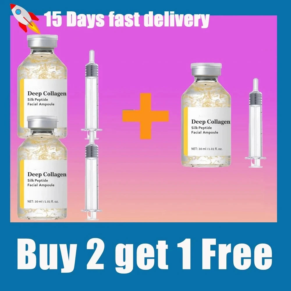 Collagen Anti-Aging Ampoule – Lifts Skin, Tightens Pores, Fades Fine Lines & Wrinkles