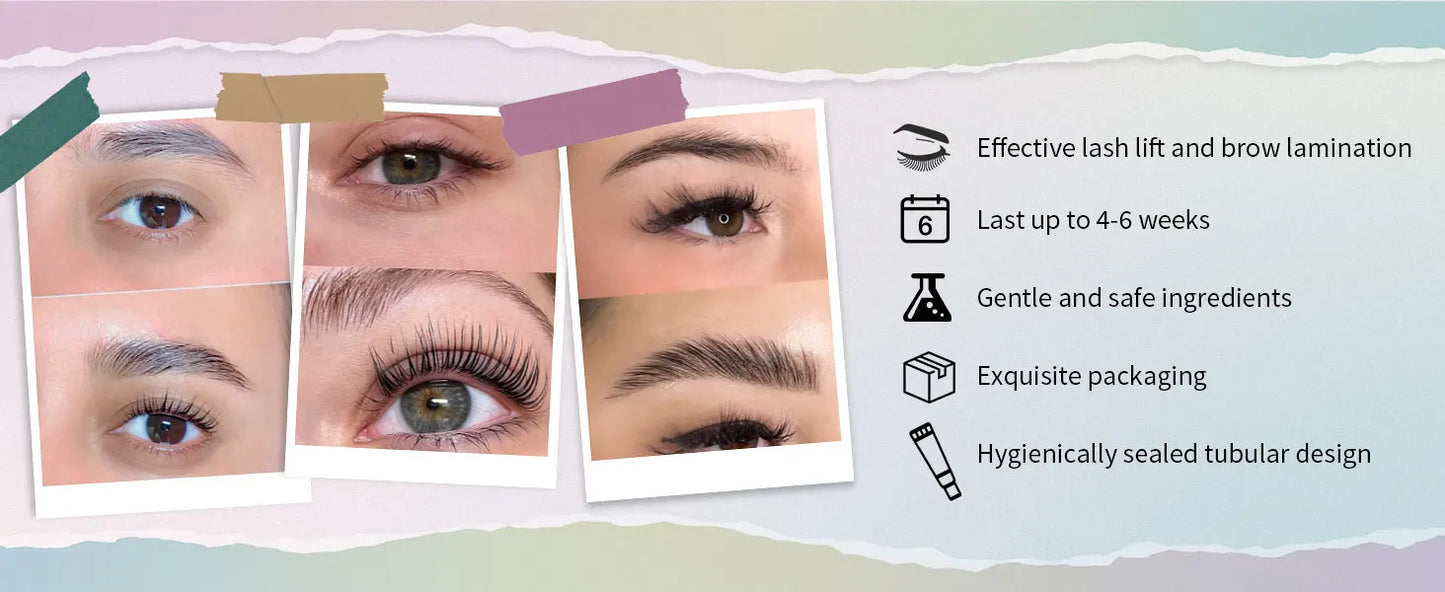 Libeauty 10ml Fix Perming Tube Set Lash Lift Brow Lamination Perm Fixation Setting Lotion Eyelashes Lifting Health Beauty Tools