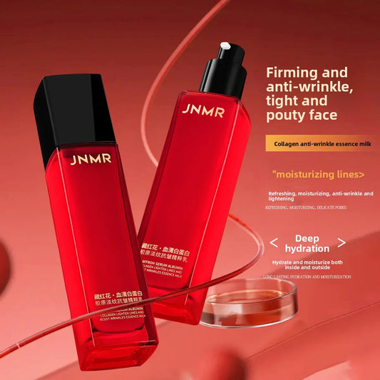 Saffron Serum Albumin Collagen Anti-Wrinkle & Line-Diminishing Essence Milk / Anti-Wrinkle & Line-Diminishing Milk  Essence Milk