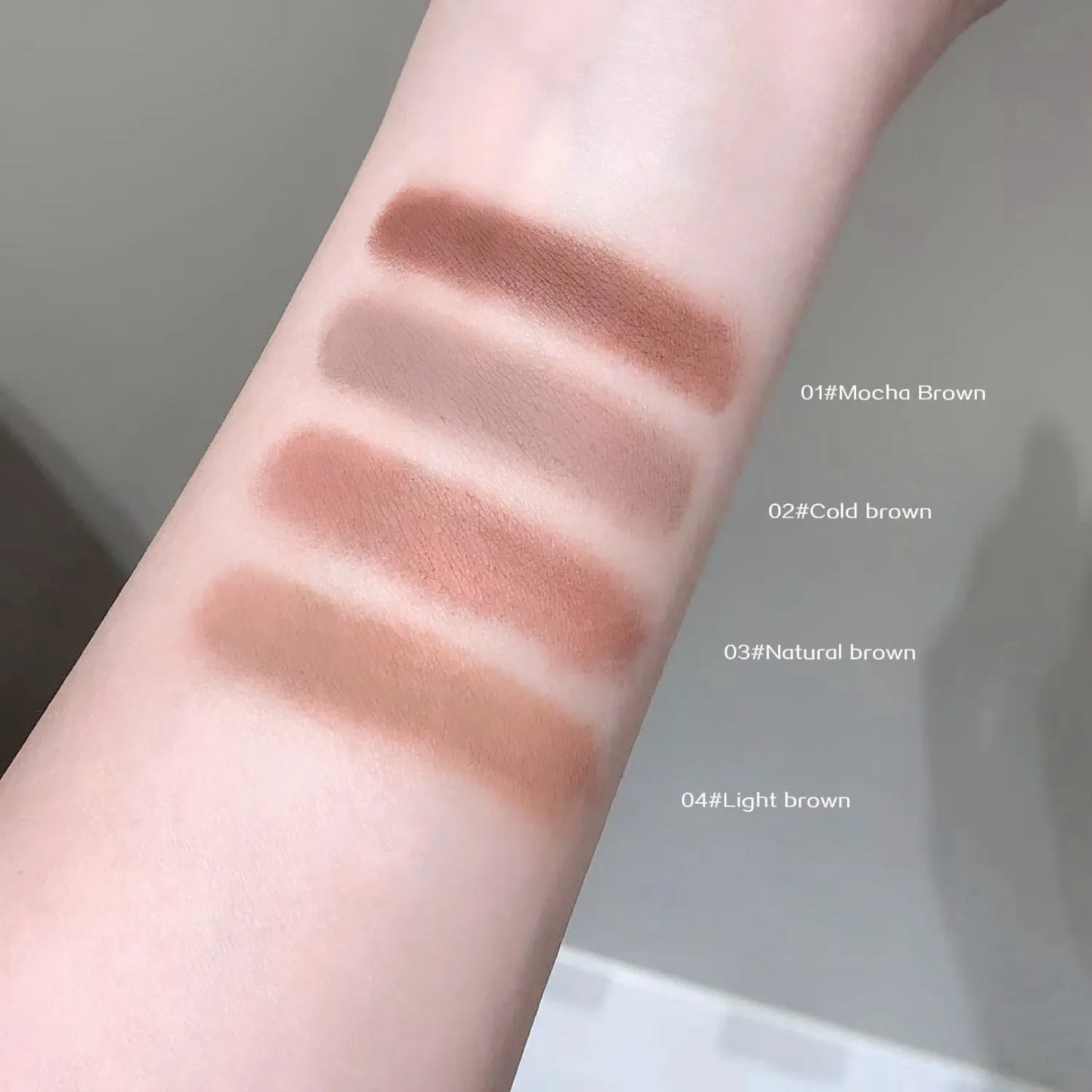 Cute Natural Mist Eyebrow Enhancer Dye Gel Tint Mascara SHAQINUO Long Lasting Quick Dry Dyeing Brow Tattoo Tint Brow Makeup