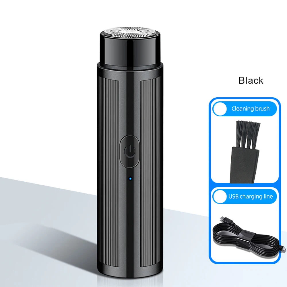 New Mini Electric Razor Portable Rechargeable Electric Shaver USB Fast Charging For Men Women Beard Leg Chest Hair Pocket Shaver