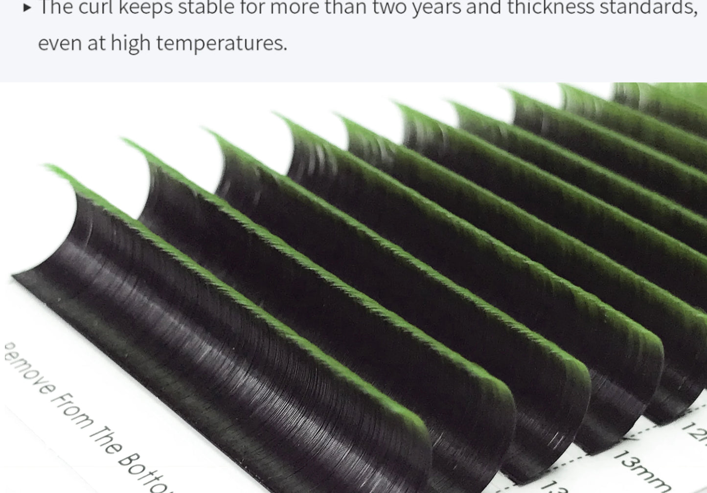 0.07mm Ombre Easy Fan Lashes Extension C/D Curl Wispy Natural Soft Gradient Pink/Blue/Green/Purple Volume Fans Silk Mink Lashes