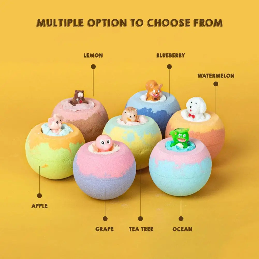 2026 Essential Oil Bath Salts Ball Bathtub Bath Ball Exfoliating Moisturizing Cleaning Body Bubble Balls Shower Accessories