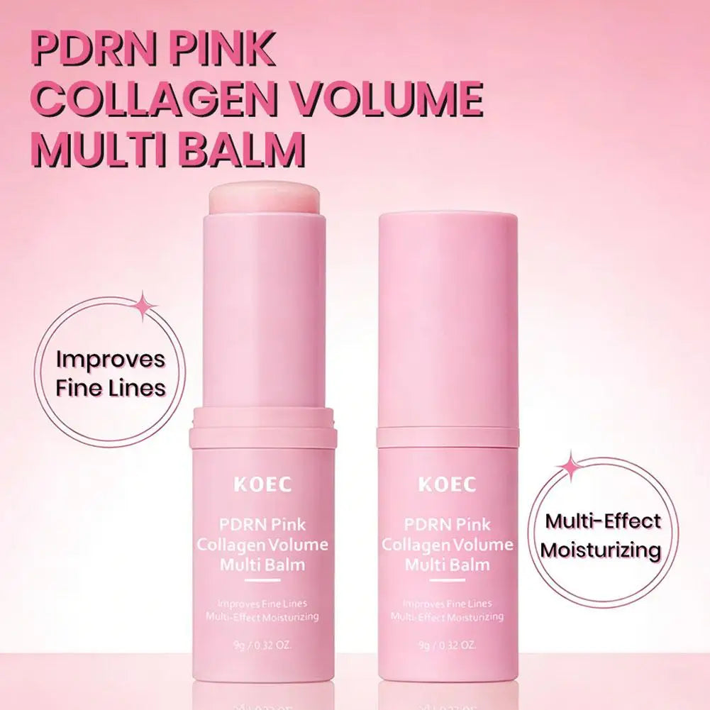 White Truffle & PDRN Pink Collagen All-in-One Serum Stick, Glowy Anti-Aging, Fade Fine Lines, Firming Enhance Skin Elasticity