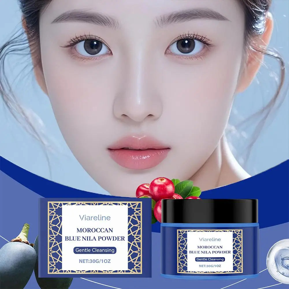 Cleansing And Brightening Mask Powder Gentle Cleansing Skin Smooth Daily Moisturizing Care Powder Mask 30g E3R1