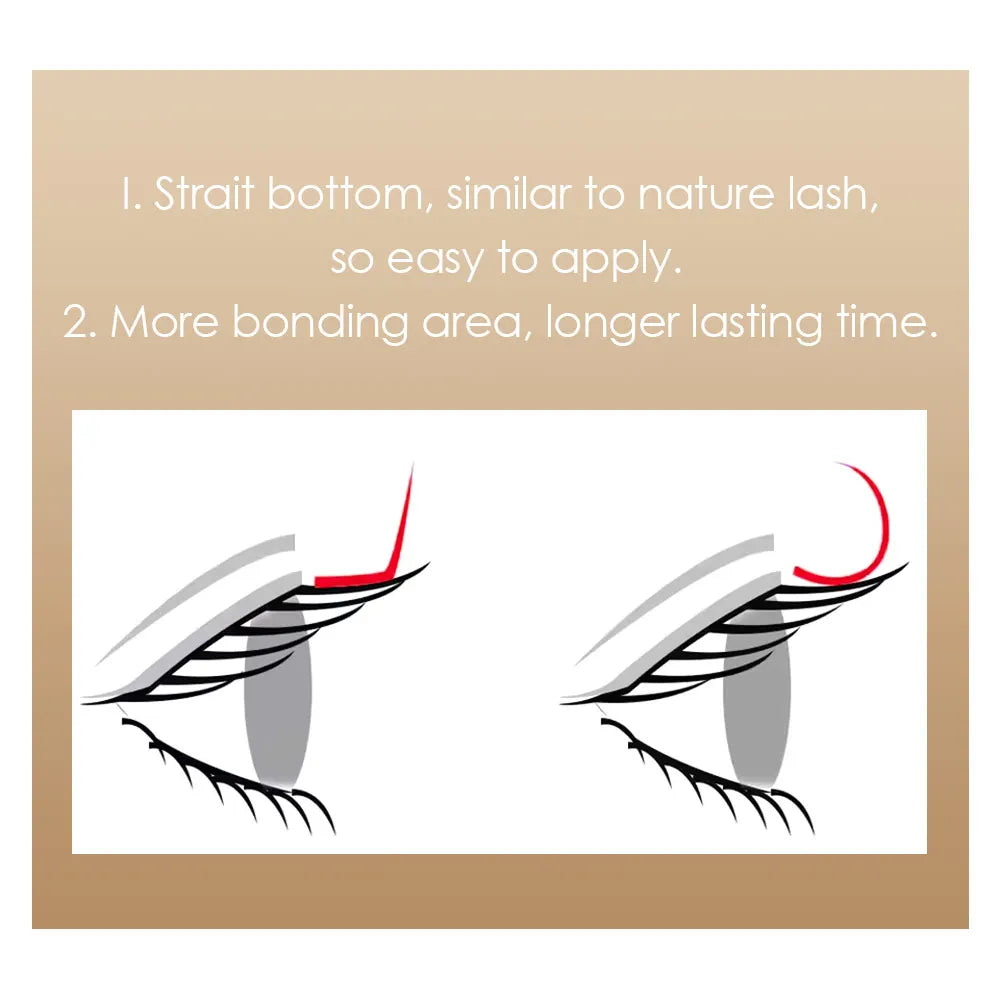 MASSCAKU L/LU(M) Curl YY 3D 4D 5D W Shape Eyelash Extension Hand Woven Soft Light Natural Lashes Premade Volume Fan Eyelashes