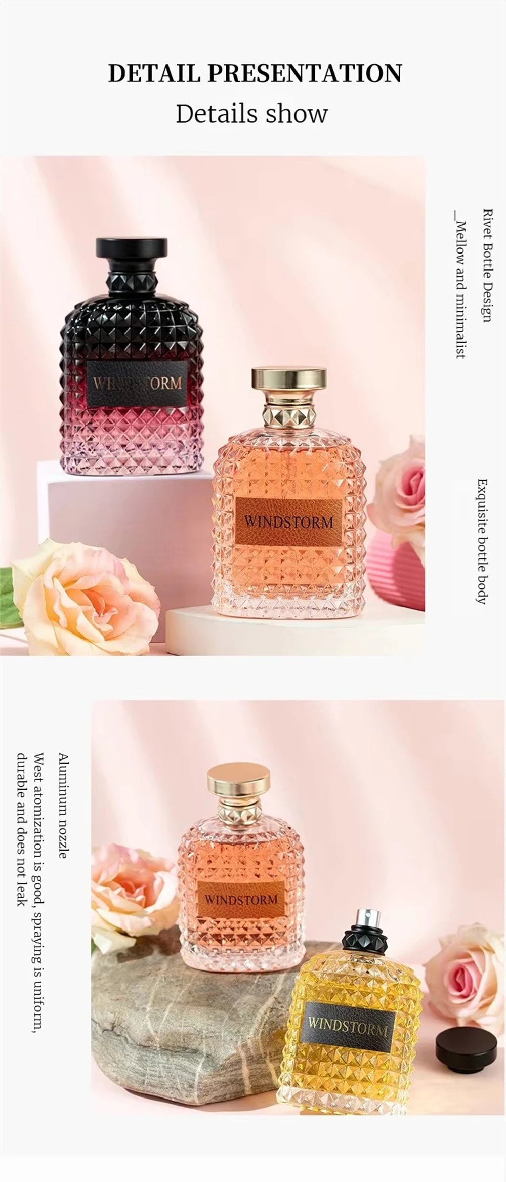 Luxury Brand Perfume Mens Cologne For Man Fragrance Parfums Homme 100ML Perfumes Masculinos Classic Natural Floral Scent Spray