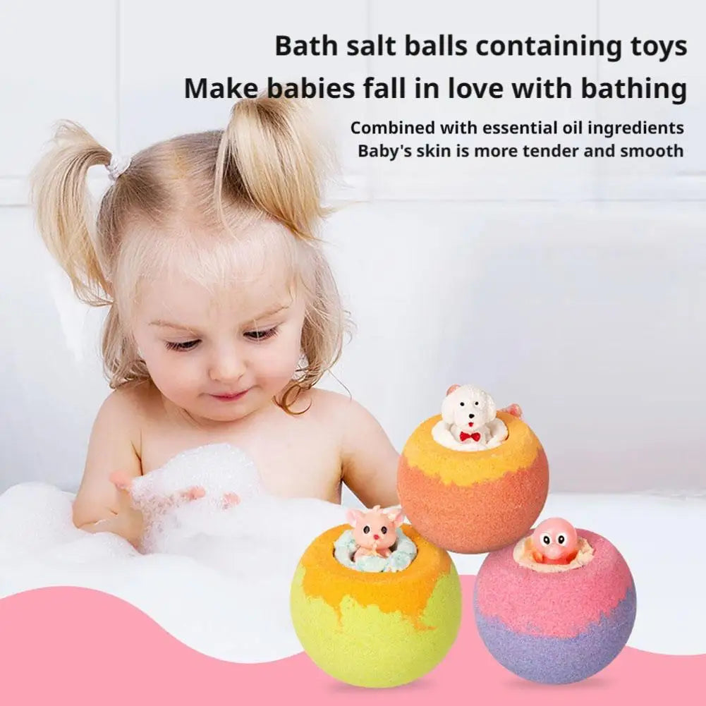 2026 Essential Oil Bath Salts Ball Bathtub Bath Ball Exfoliating Moisturizing Cleaning Body Bubble Balls Shower Accessories