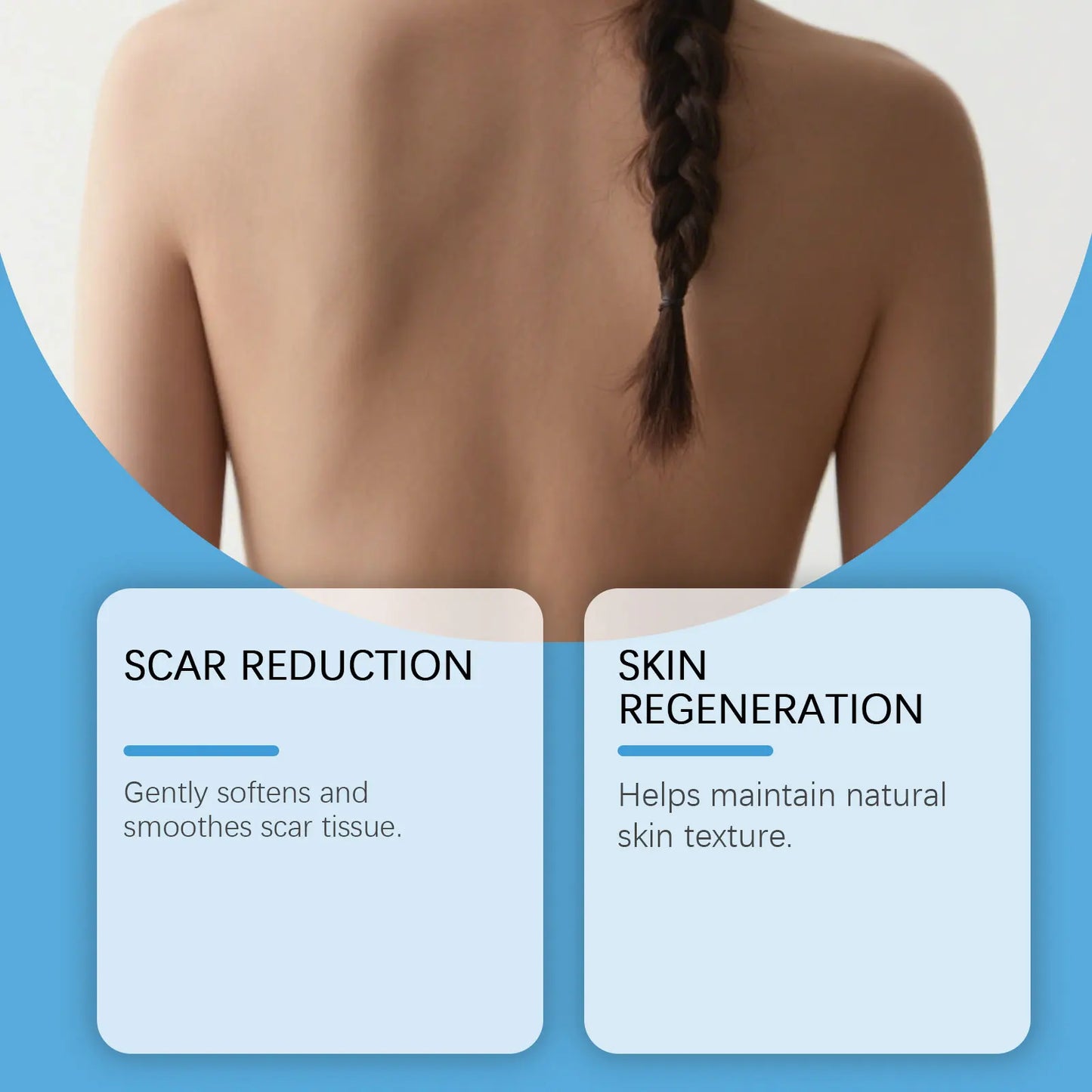 Ouhoe Scar Gel Scar Repair Cream Fade-Out Scald Scar Skin Wound Cream Stretch Marks Acne Marks Repair Gel Skin Care Products