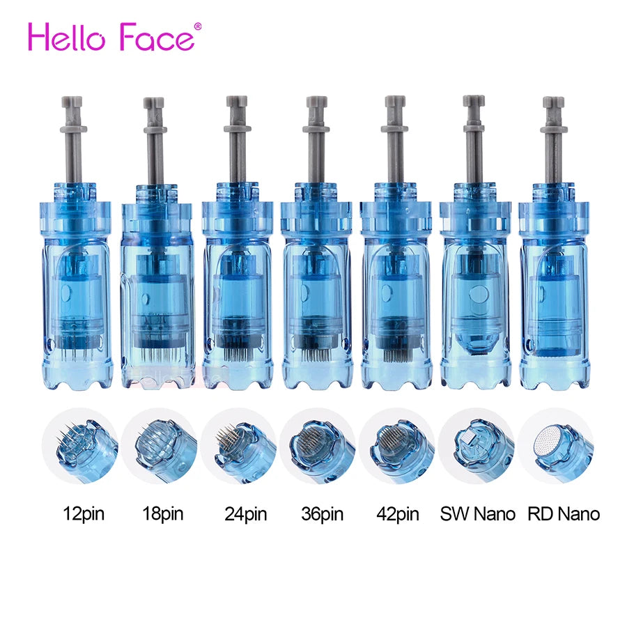 Dr. pen M8S Needle A8S Tips  A9 Pin A11 MTS Microneedle  Anti- back flow Design Bayonet Cartridge Needle length 0.25 MM
