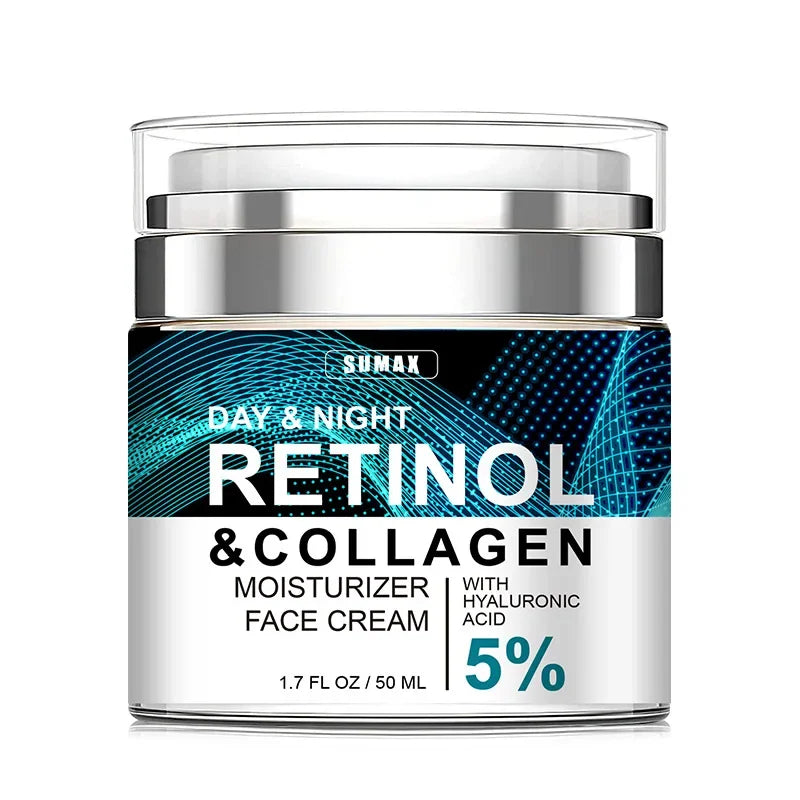50ml Retinol Face Cream Moisturizing Firming Brightening skincare Collagen Hyaluronic Acid Creams Facial Skin Care Products