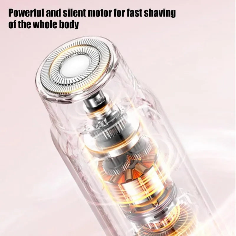 Electric Shaver for Woman Double Head Dual Purpose Female Razor Body Epilator Leg Underarm Bikini Electric Hair Remover Trimmer