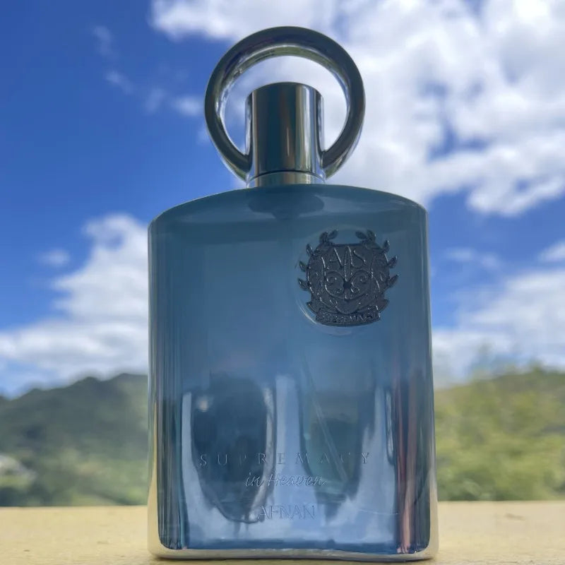 AFNAN Supremacy in Heaven Perfume 100ml Unisex Eau De Parfum Fresh Citrus Green Tea Fragrance Long Lasting Musk Woody Sandalwood