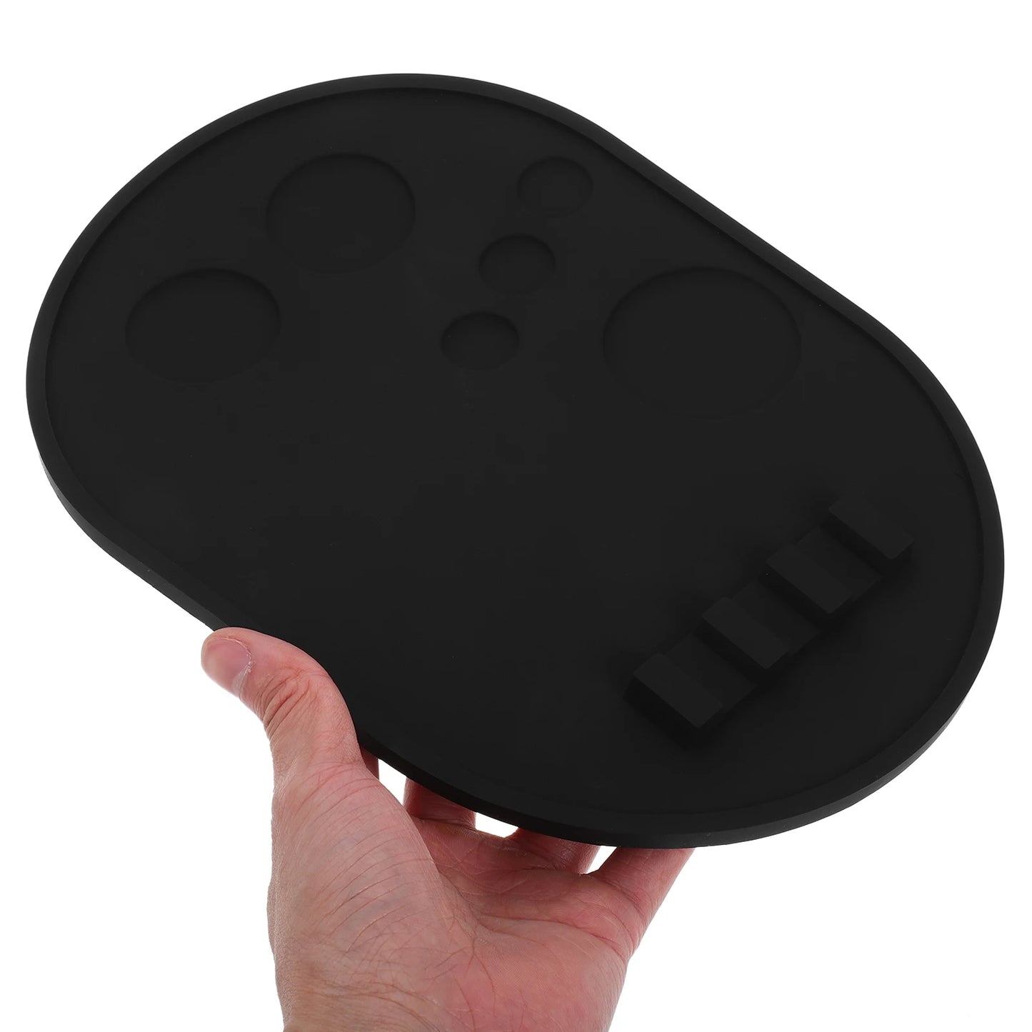 Silicone Color Mixing Palette Foundation Powder Nail Polish Travel Brush Holder Mat Multifunctional Non Slip Waterproof