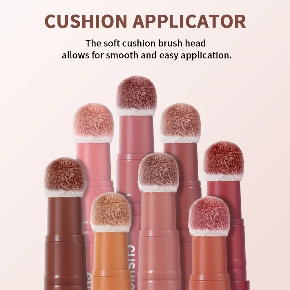 Cushion Silk Lip Cream Long Lasting Wear Waterproof Non Transfer Formula Matte Velvety Finish Lip Glaze Natural Cosmetics