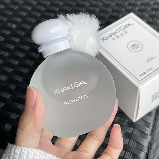 Fresh snow Lotus woman perfumes 100ml long-lasting charming citrus amber floral scent Soft Gentle Scent For Office Daily Commute