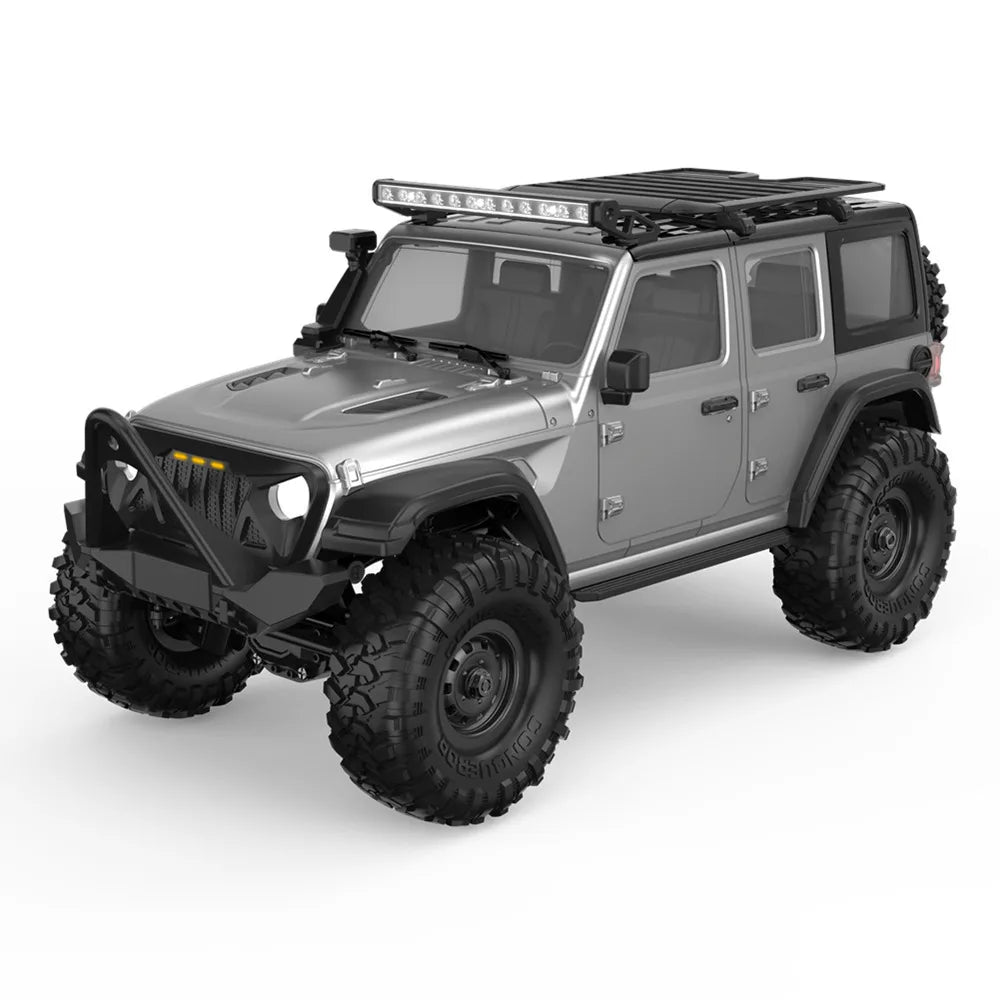 1:16 4WD Rc Car Full Scale Simulation 2.4G Off-Road Remote Control Cars With LED Trucks Race Cars Model Toys For Kids Adult Gift