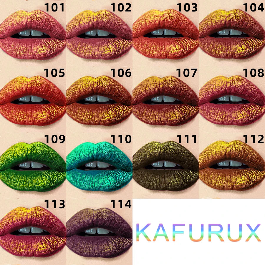 14 Colors Sparkling Shine Lip Glaze Glitter Metallic Long Lasting Lip Gloss Waterproof Liquid Lipstick Makeup Lip Oil Gifts