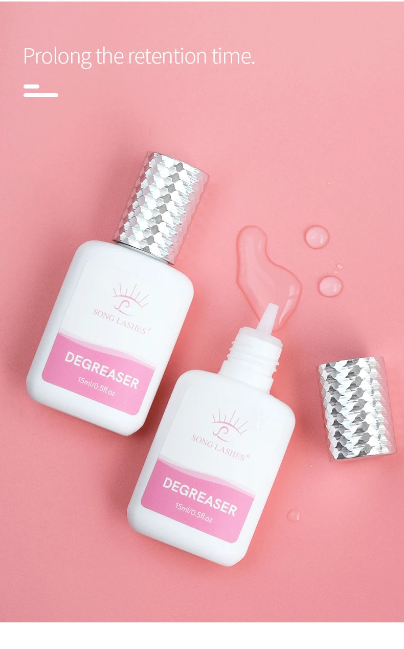 Songlashes Degreaser EffectctivelyStrlie and Remove the Oil and Dust on EyelashesTransparent ColorHigh Quality Professional