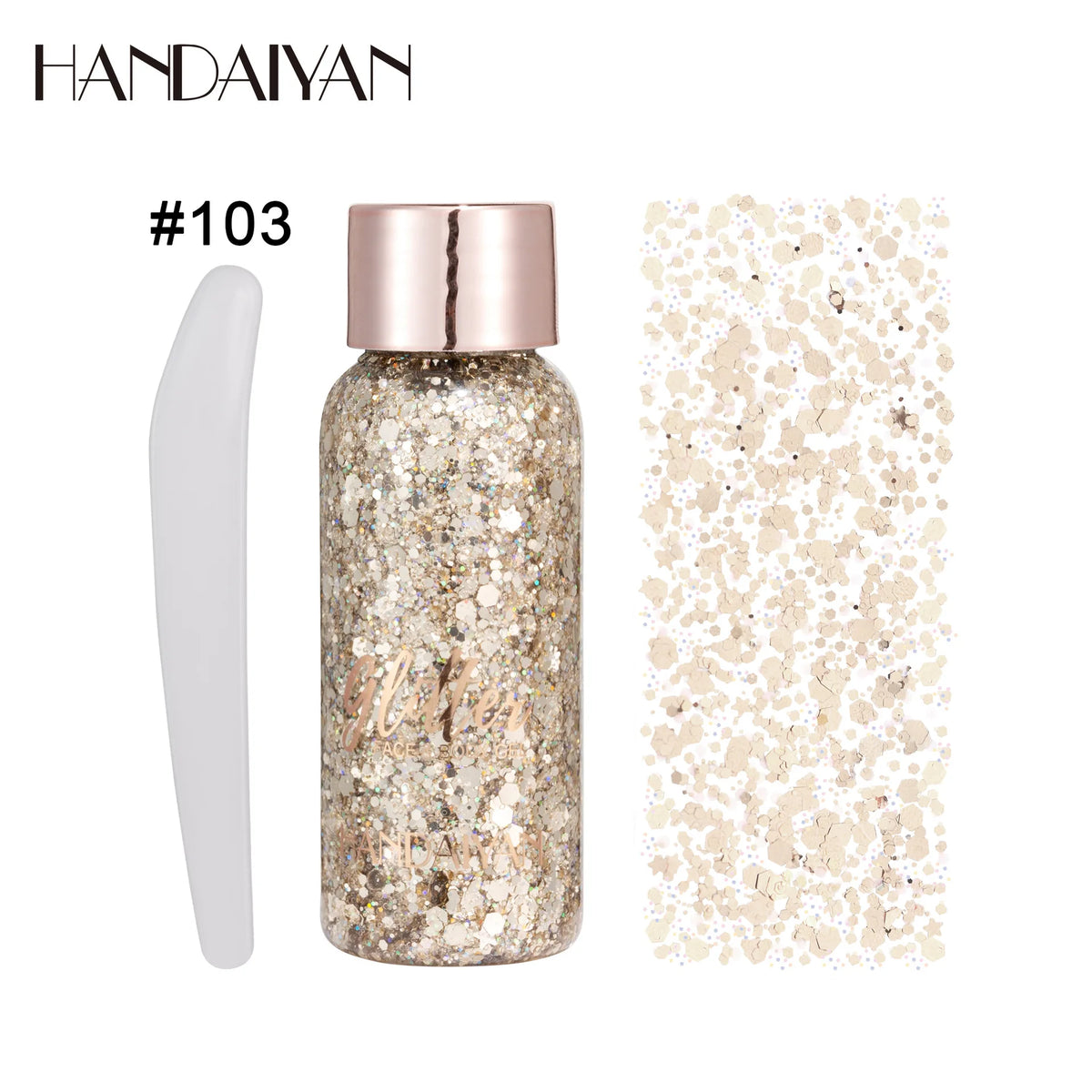 9 Shade Glitter Gel Long Wear High Pigment Sequins For Hair Eyes Face Body Nail Party Festival Makeup Art