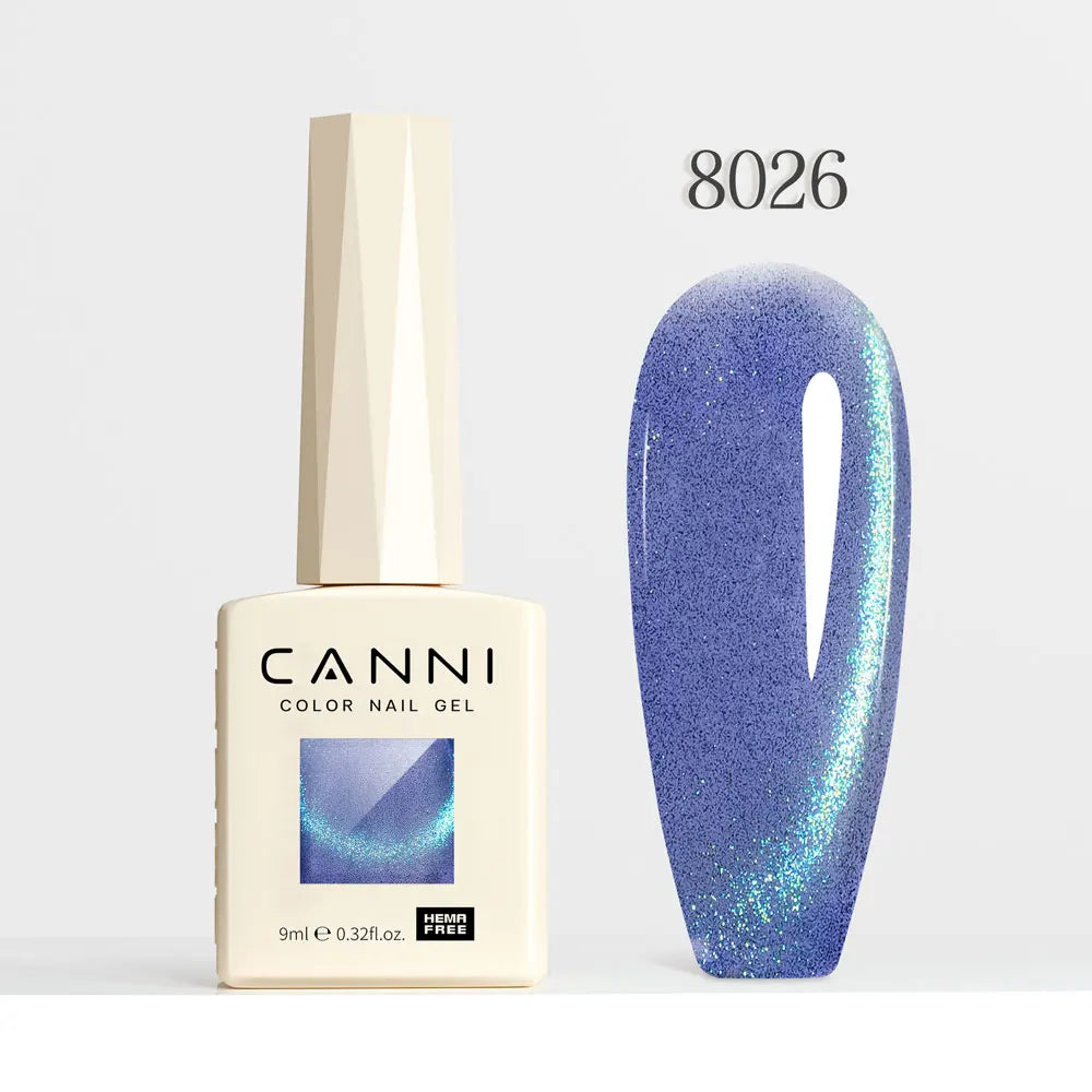9ml CANNI Nail Gel Polish HEMA FREE Diamond Sparkle Sequin Gorgeous Color Venalisa Semi Permanent Soak Off UV LED Glitter Nails