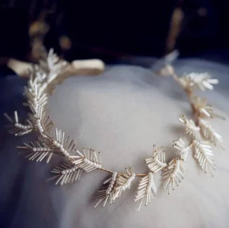 Flower Wedding Hairbands Headbands Women Headpieces Headwear For Brides Girl Women Tiara Crown Hair Accessories Bridal Jewelry