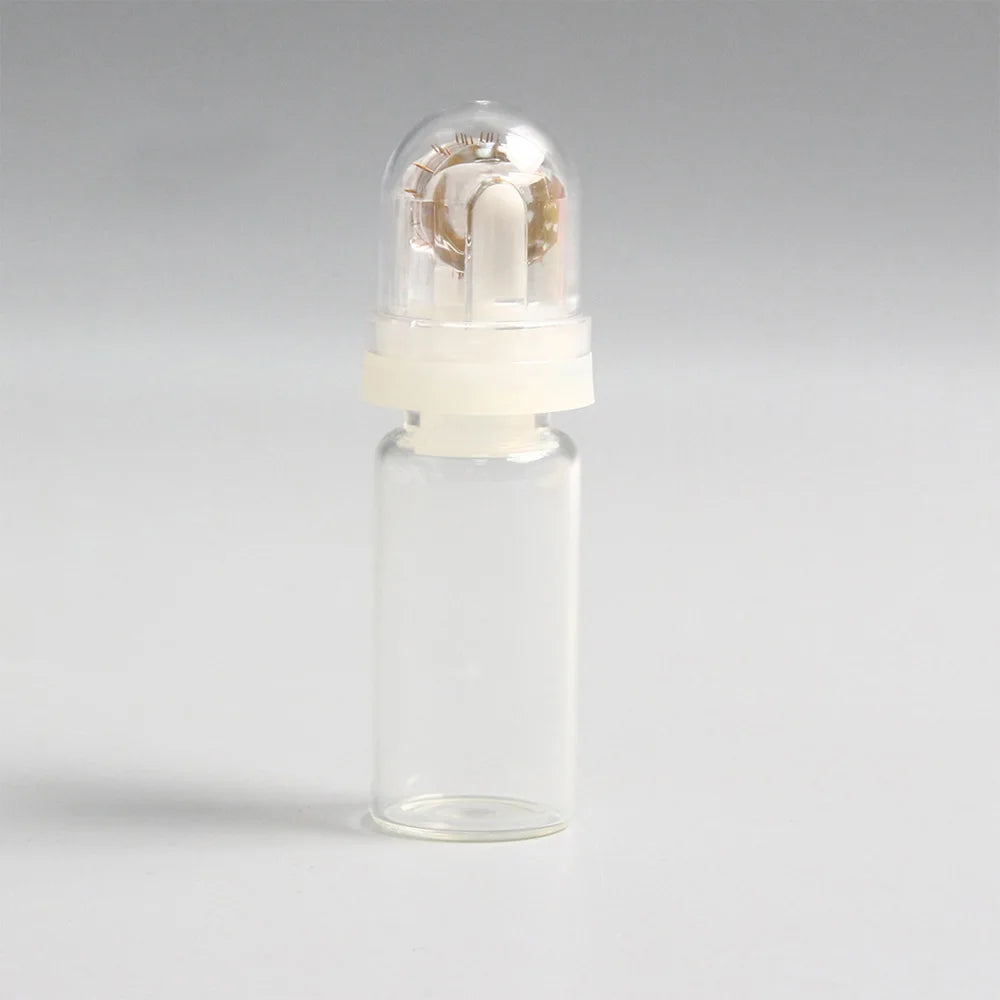 64/20 Hydra Needle Roller Titanium Microneedle Tips 0.25mm Automatic Gold Derma Stamp Skin Care