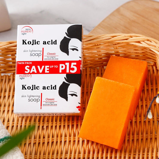 Kojic Acid Soap Papaya Handmade Soap Facial Cleansing Bath Soap Cleanse Brighten Skin Remove Dead Skin Cells Suit All Skin Types