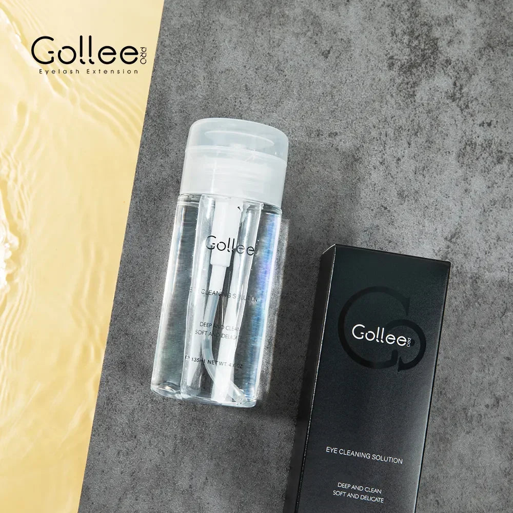 Gollee 0.5s Fast Dry Latex-free Lash Glue No Irritation Bonder Lash Extension Glue 15ml Bonder and Primer Clean Lash Supplies