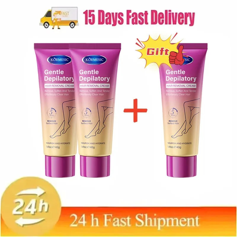 Permanent Hair Removal Cream Hair Growth Inhibitor Face Arm Armpit Leg Intimate Areas Painless Depilatory For Men Women Care