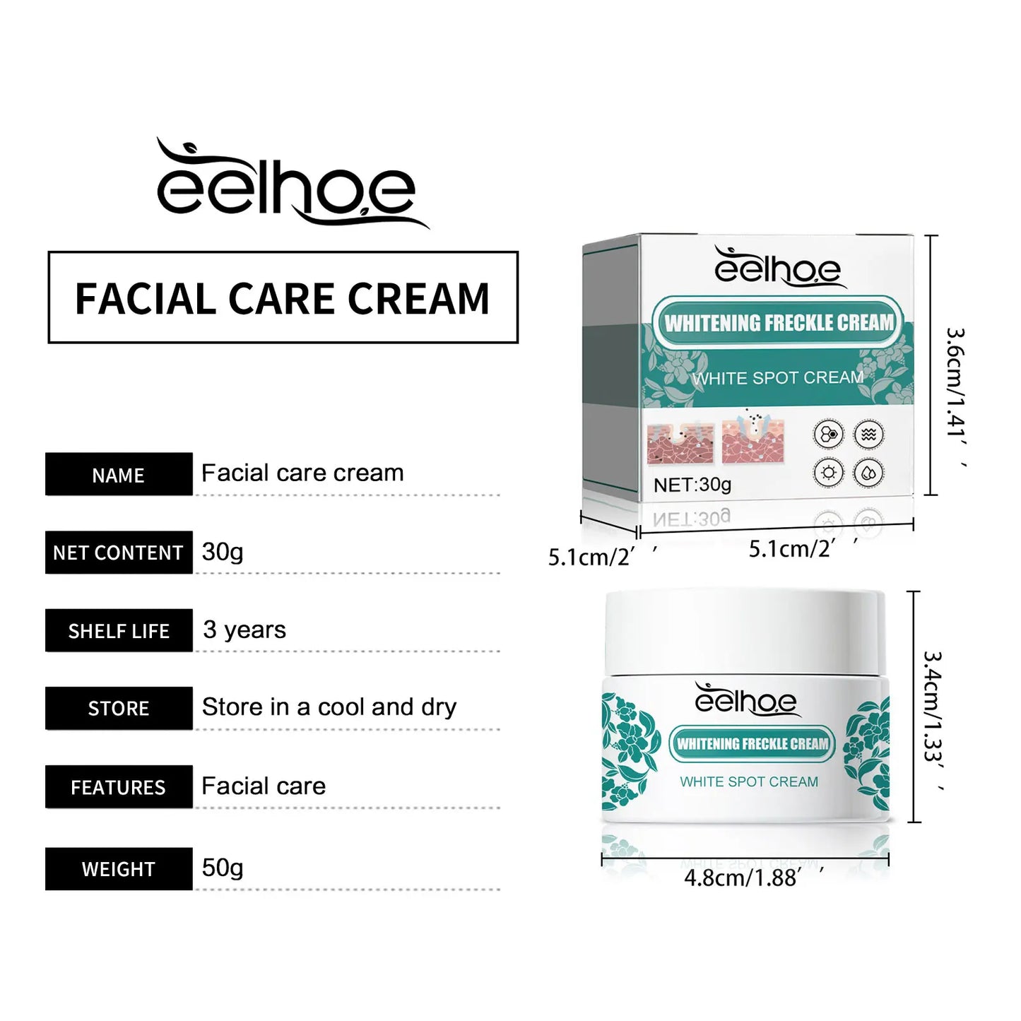 Niacinamide Face Cream Lightening Pigmentation Melanin Melasma Dark S-pots Removal Brightening Skin Moisturizing Skin Care Cream