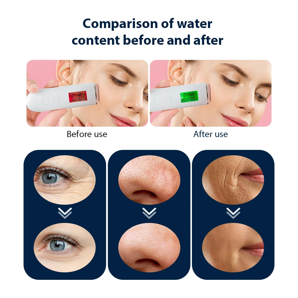 CO2 Bubble Oxygen Beauty Machine Facial SPA Oxygen Bubble Pen CO2 Oxygen Portable Facial Machine CO2 Gel Facial Skin Care Device