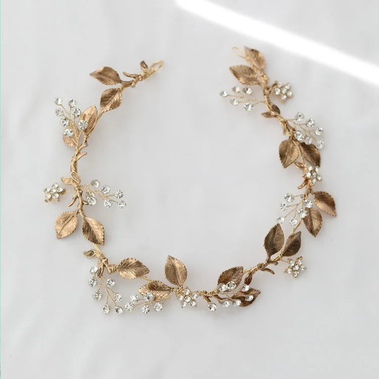 Flower Wedding Hairbands Headbands Women Headpieces Headwear For Brides Girl Women Tiara Crown Hair Accessories Bridal Jewelry