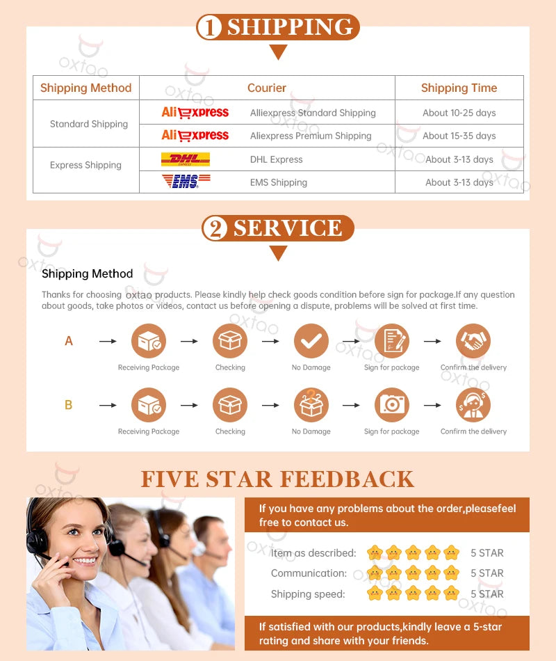 OXTAO 6mm/8mm Moissanite Flower Stud Earrings Female Jewelry 14K Gold Filled D Color Solitaire Diamond Piercing Earrings Gift
