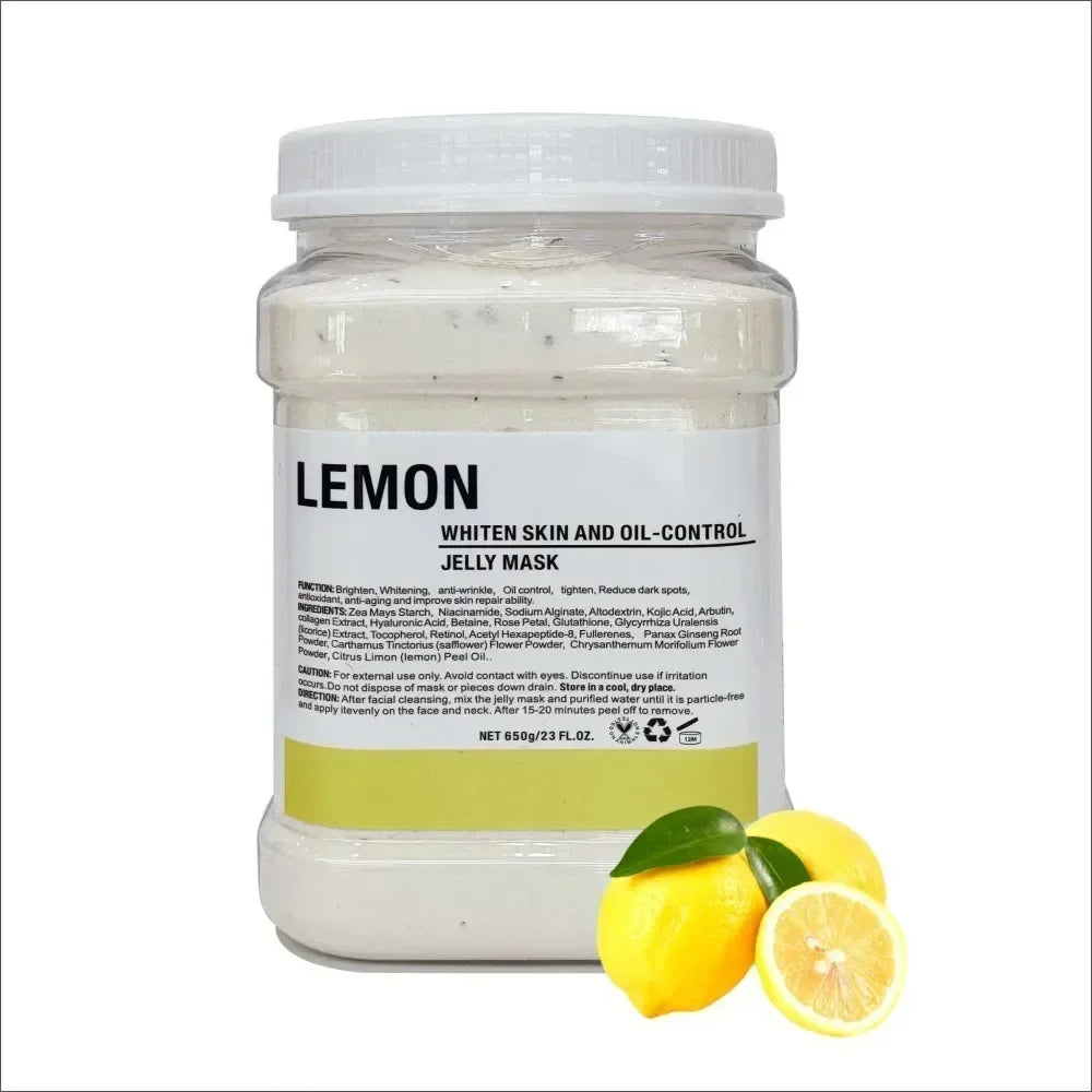 650g Gold Jelly Mask Powder Vampire DIY Plant Powder Masks Peel Off Vitamin C Hyaluronic Acid Facial Skin Care Rose Mud Mask