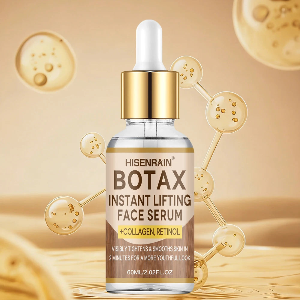 HISENRAIN Botax Facial Firming Serum - Anti-Aging Wrinkle Reduction & Skin Tightening Treatment for all people.