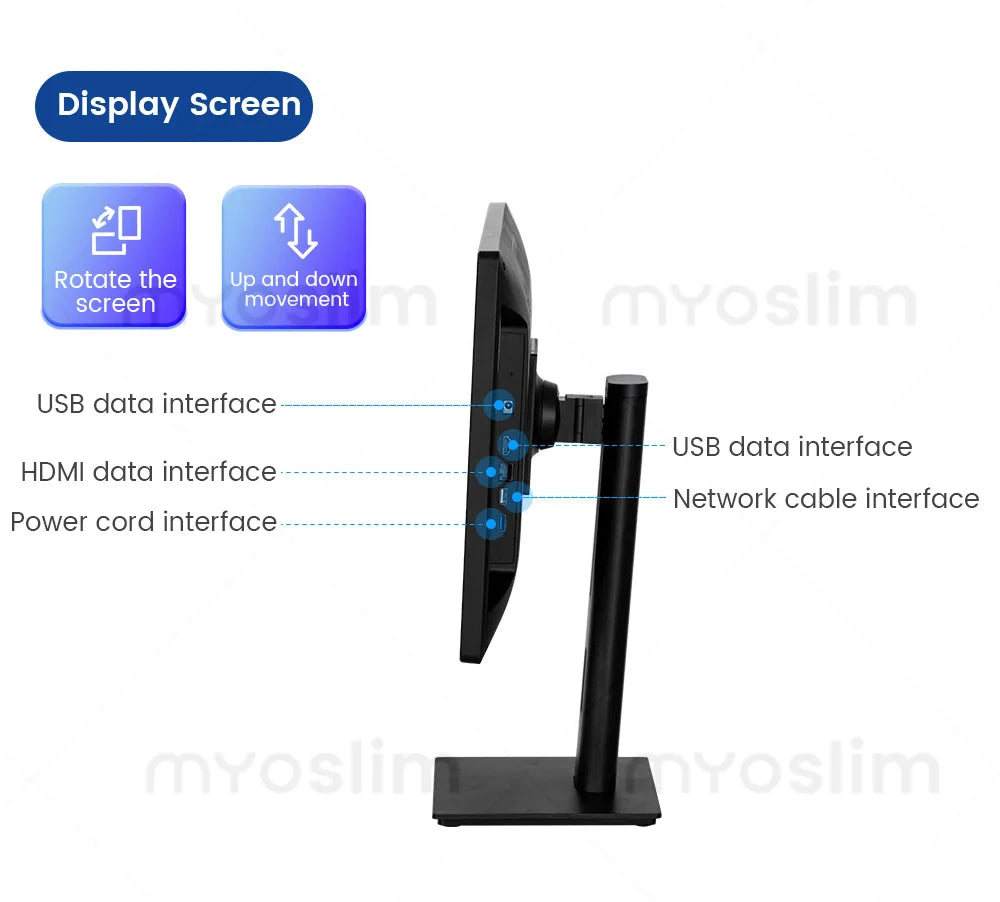 3D Facial Skin Analyzer Machine 21.5 Inch AI 8 Light Spectrum Skin Care Scanner Hair Analysis for Business Beauty Care