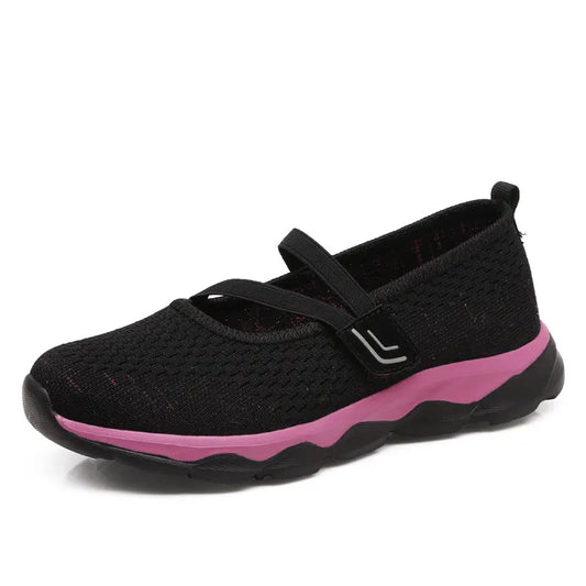 Women Flats Shoes Summer Mesh Sneakers Breathable Casual Shoes Women Loafers Lady Soft Walking Sneaker Boat Shoe Zapatos Mujer