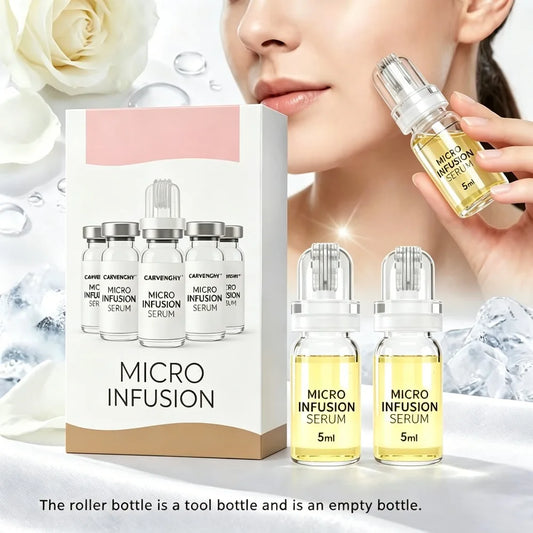 2026 New Micro Molecule Anti-Aging Serum Kit Korean Collagen Hyaluronic Acid Hydrate Firm Skin Reduce Fine Lines Shrink Pores