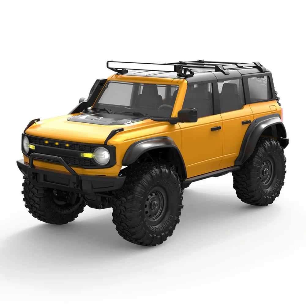 1:16 4WD Rc Car Full Scale Simulation 2.4G Off-Road Remote Control Cars With LED Trucks Race Cars Model Toys For Kids Adult Gift