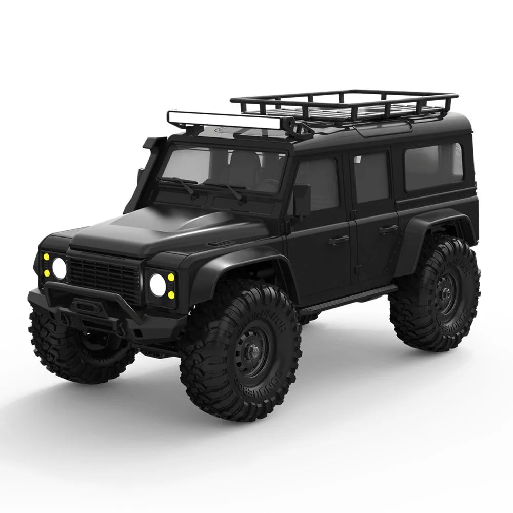 1:16 4WD Rc Car Full Scale Simulation 2.4G Off-Road Remote Control Cars With LED Trucks Race Cars Model Toys For Kids Adult Gift