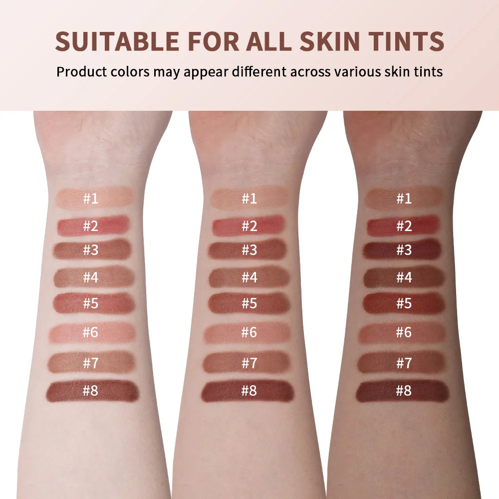Cushion Silk Lip Cream Long Lasting Wear Waterproof Non Transfer Formula Matte Velvety Finish Lip Glaze Natural Cosmetics