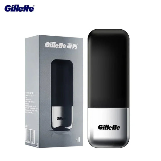 Gillette Magnetic Travel Case Portable Razor Holder Shaver Storage Box for Mach3/Fusion5/Vector3 Razors