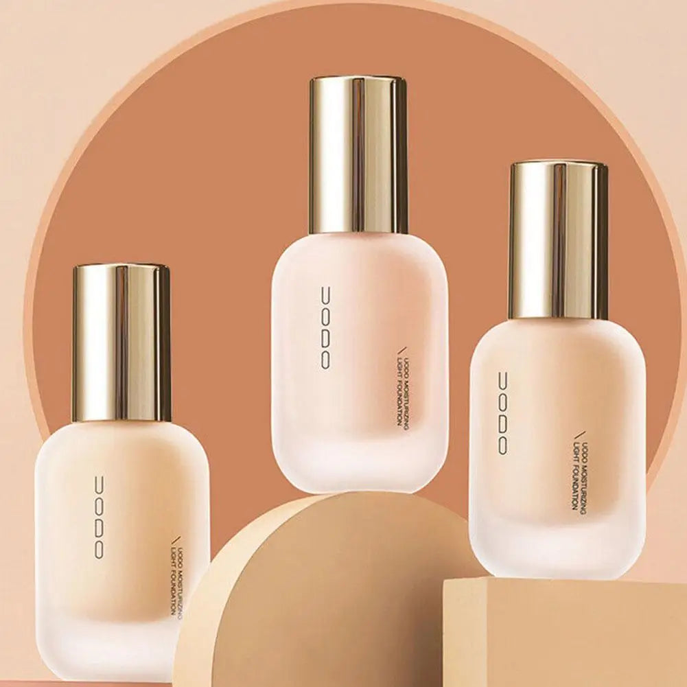 UODO Liquid Foundation Concealer Long-lasting BB Cream Waterproof Pore-minimizing Lasting Bright Dry To Oily Skin Care 30ml